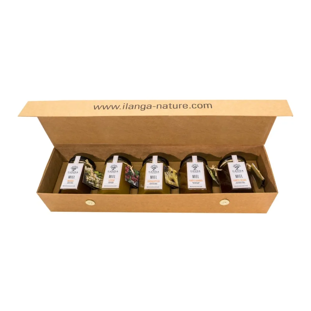 [5901601] De verzameling van 5 honingsoorten 250g
